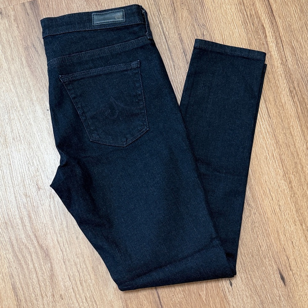 Adriano Goldschmied skinny dark wash jeans, size 28